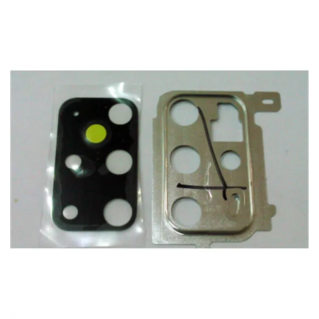 Cubierta camara plata para Samsung Galaxy S20 Plus G986 / S20 Plus 5G Version Calidad Premium