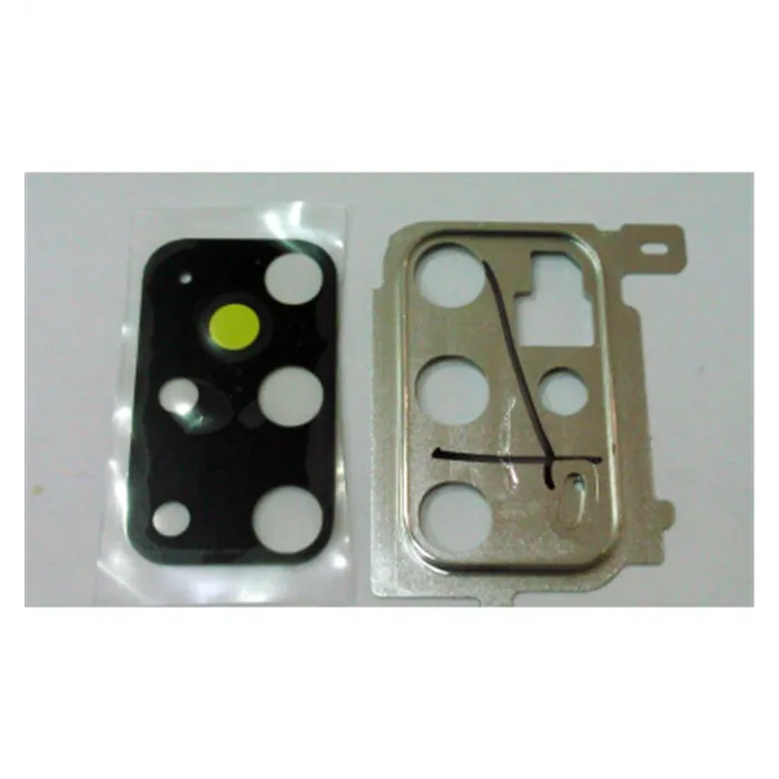 Cubierta camara plata para Samsung Galaxy S20 Plus G986 / S20 Plus 5G Version Calidad Premium