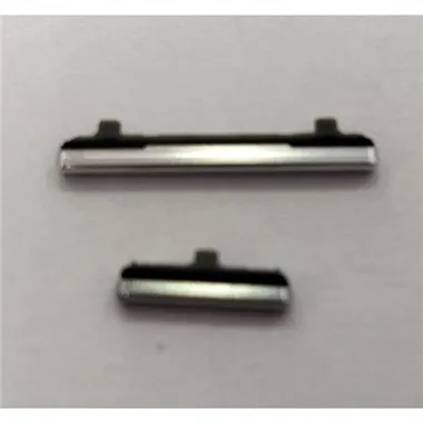 Set 2 botones platas para Samsung Galaxy S20+ S20 PLUS S20 Plus 5G SM-G986F SM-G986 G986F G986G calidad premium