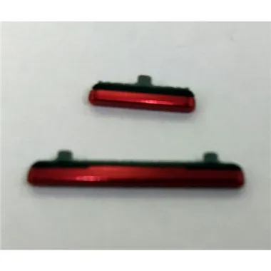 Set 2 botones rojos para Samsung Galaxy S20+ S20 PLUS S20 Plus 5G SM-G986F SM-G986 G986F G986G calidad premium