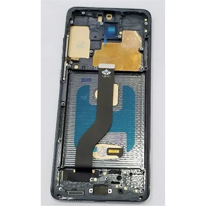 Pantalla lcd TFT para Samsung Galaxy S20 Plus G986 S20 Plus 5G mas tactil negro con marco plata