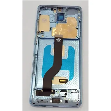 Pantalla lcd TFT para Samsung Galaxy S20 Plus G986 S20 Plus 5G mas tactil negro con marco azul