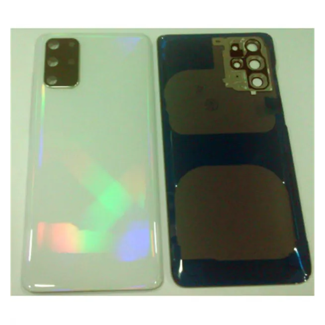 Tapa trasera o tapa bateria blanca mas lente camara para Samsung Galaxy s20 plus g986 S20 plus 5g