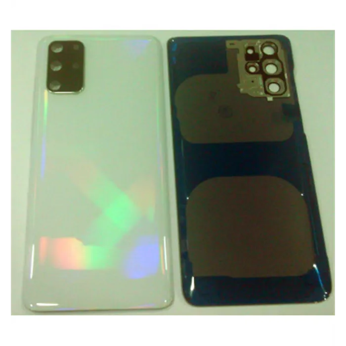 Tapa trasera o tapa bateria blanca mas lente camara para Samsung Galaxy s20 plus g986 S20 plus 5g