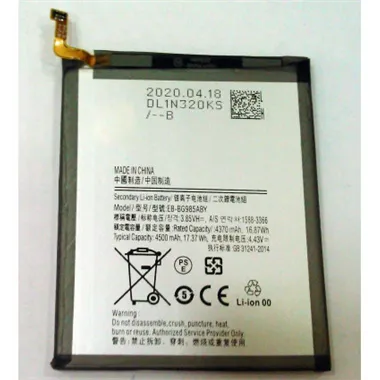 Batería para Samsung S20 Plus SM-G986B SM-G985F SM-G986F  EB-BG985ABY Compatible