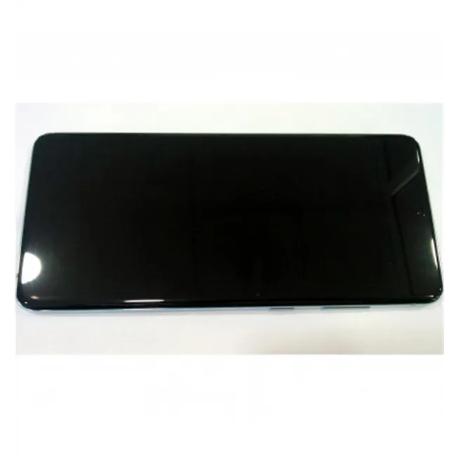 Pantalla lcd para Samsung Galaxy S20 PLUS SM-G986F GH82-22134D + tactil negro + marco CLOUD BLUE Premium Service Pa