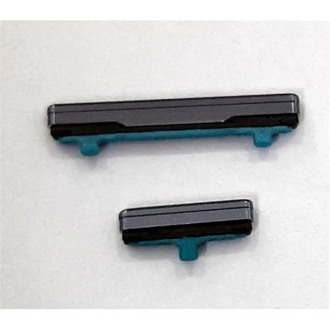 Set 2 botones azules para Samsung Galaxy S21 5G S21 Plus 5G S21 Ultra 5G calidad premium SM-G991B SM-G991 G991B SM-