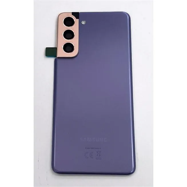 Tapa trasera o tapa bateria violeta para Samsung Galaxy S21 5G SM-G991B SM-G991 G991B GH82-24519B Service Pack
