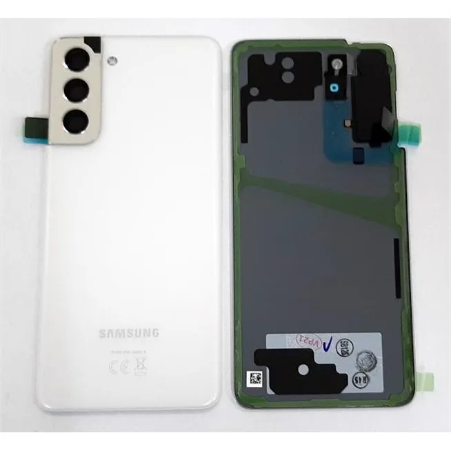 Tapa trasera o tapa bateria blanca para Samsung Galaxy S21 5G SM-G991B SM-G991 G991B GH82-24519C Service Pack