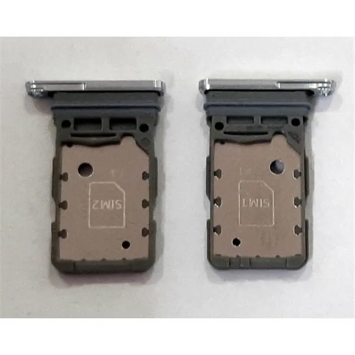 Soporte o bandeja dual sim plata para Samsung Galaxy S21 5G SM-G991 calidad premium