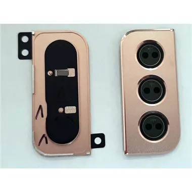 Cubierta camara dorada para Samsung Galaxy S21 5G calidad premium