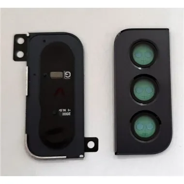Cubierta camara negra para Samsung Galaxy S21 5G calidad premium