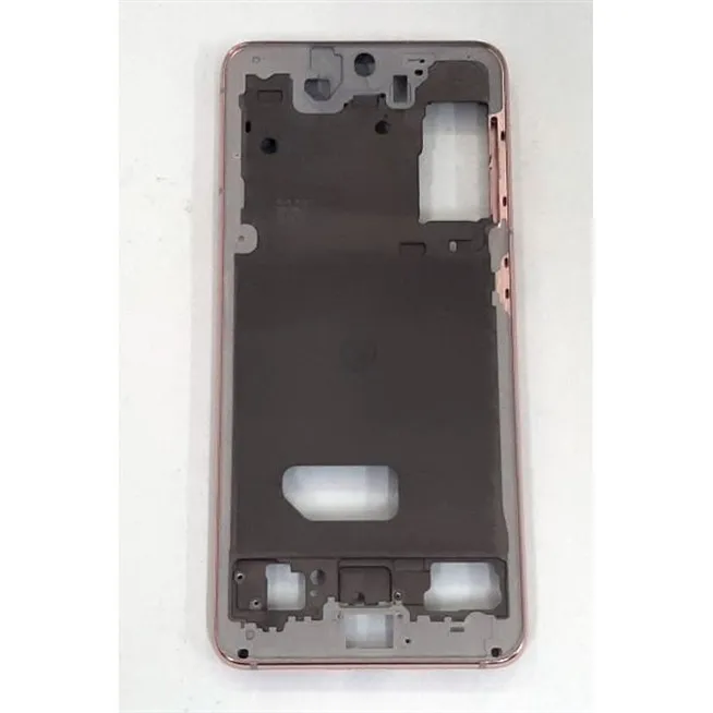 Carcasa central o marco rosa para Samsung Galaxy S21 5G SM-G991B SM-G991 G991B calidad premium