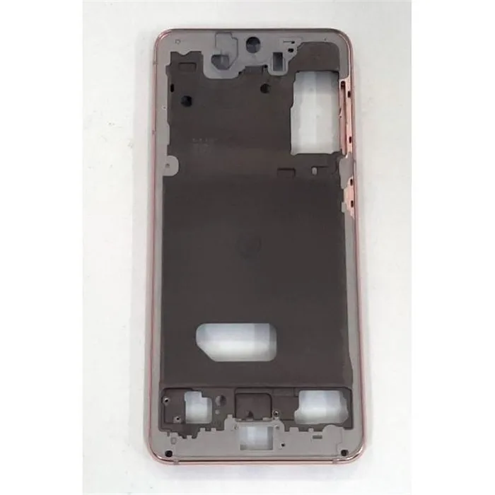 Carcasa central o marco rosa para Samsung Galaxy S21 5G SM-G991B SM-G991 G991B calidad premium