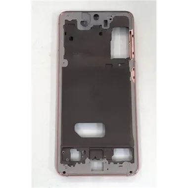 Carcasa central o marco rosa para Samsung Galaxy S21 5G SM-G991B SM-G991 G991B calidad premium