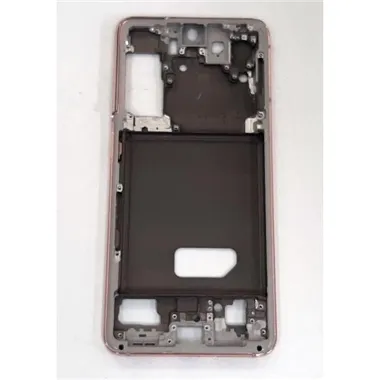 Carcasa central o marco rosa para Samsung Galaxy S21 5G SM-G991B SM-G991 G991B calidad premium