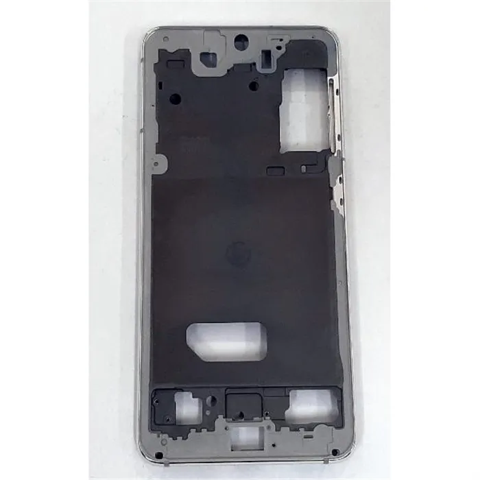 Carcasa central o marco plata para Samsung Galaxy S21 5G SM-G991B SM-G991 G991B calidad premium