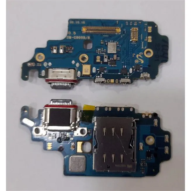 Flex puerto carga mas lector sim para Samsung Galaxy S21 Ultra 5G calidad premium