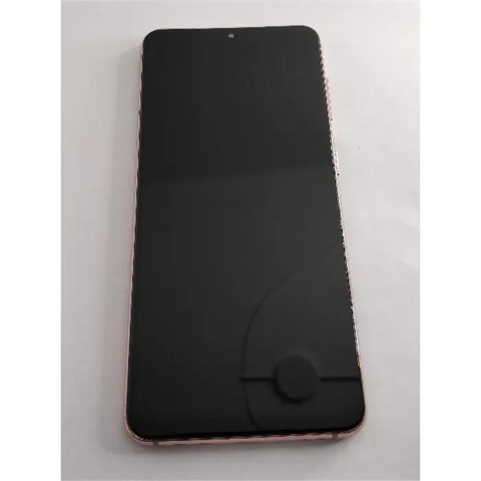 Pantalla TFT para Samsung Galaxy S21 SM-G991 mas tactil negro mas marco rosa compatible
