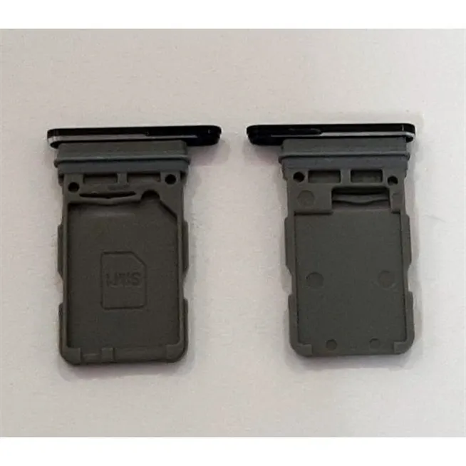 Soporte o bandeja single sim negra para Samsung Galaxy S21 5G SM-G991 calidad premium