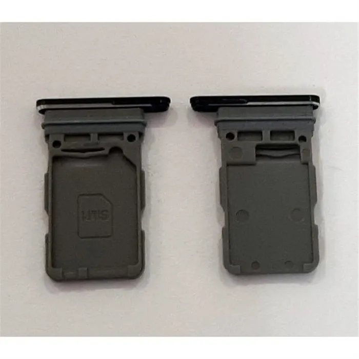 Soporte o bandeja single sim negra para Samsung Galaxy S21 5G SM-G991 calidad premium