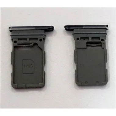 Soporte o bandeja single sim gris para Samsung Galaxy S21 5G SM-G991 calidad premium