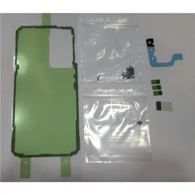 Set adhesivo precortado para Samsung Galaxy S21 5G SM-G991 GH82-24549A Service Pack