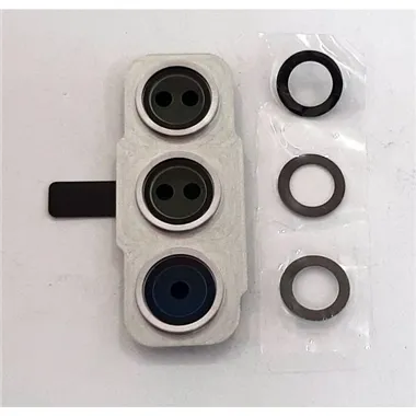 Cubierta camara blanca para Samsung Galaxy S21 FE G990B calidad premium