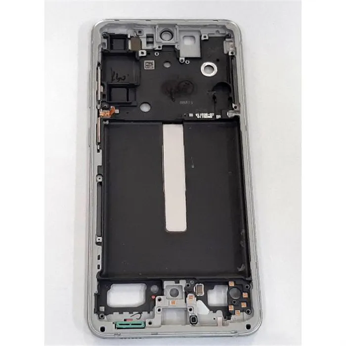 Carcasa central o marco plata para Samsung Galaxy S21 FE SM-G990B calidad premium