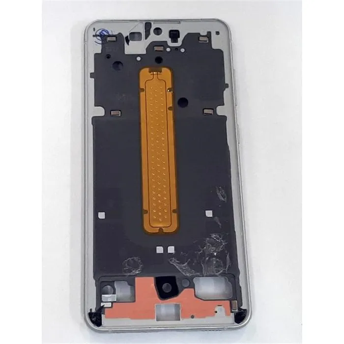 Carcasa central o marco plata para Samsung Galaxy S21 FE SM-G990B calidad premium