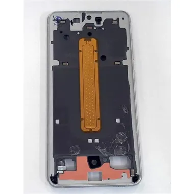 Carcasa central o marco plata para Samsung Galaxy S21 FE SM-G990B calidad premium