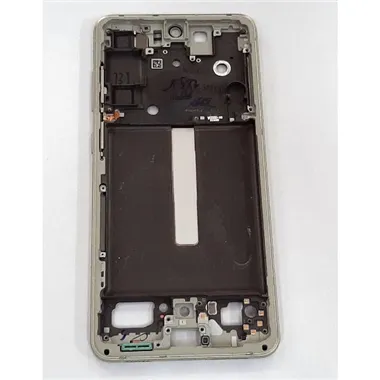 Carcasa central o marco amarillo para Samsung Galaxy S21 FE SM-G990B calidad premium