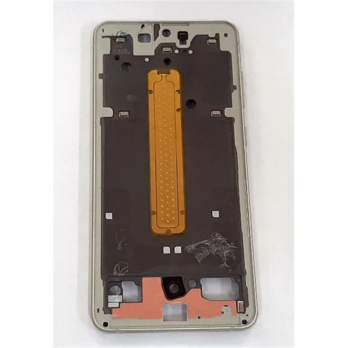 Carcasa central o marco amarillo para Samsung Galaxy S21 FE SM-G990B calidad premium