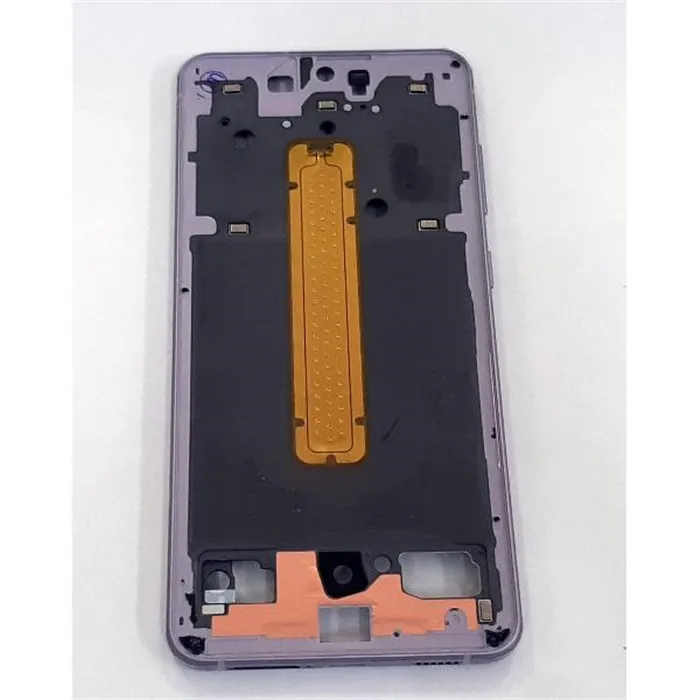 Carcasa central o marco purpura para Samsung Galaxy S21 FE SM-G990B calidad premium