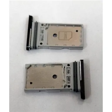 Soporte o bandeja dual sim negra para Samsung Galaxy S21 FE G990B calidad premium