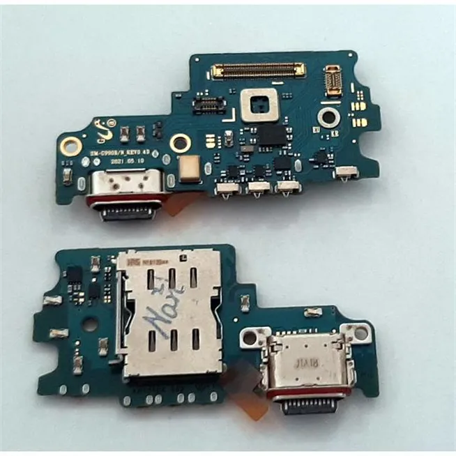 Flex puerto carga mas lector sim para Samsung Galaxy S21 FE G990B calidad premium