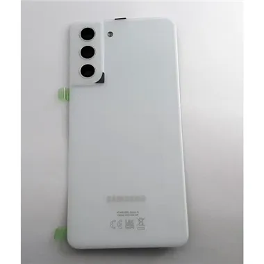 Tapa trasera o tapa bateria blanca para Samsung Galaxy S21 FE SM-G990F GH82-26156B Service Pack