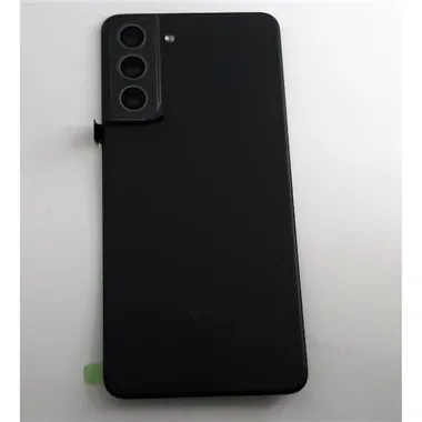 Tapa trasera o tapa bateria negra para Samsung Galaxy S21 FE SM-G990F GH82-26156A Service Pack