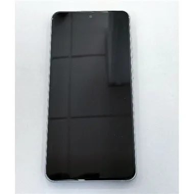 Pantalla lcd para Samsung Galaxy S21 FE SM-G990B GH82-26414B mas tactil negro mas marco plata Service Pack