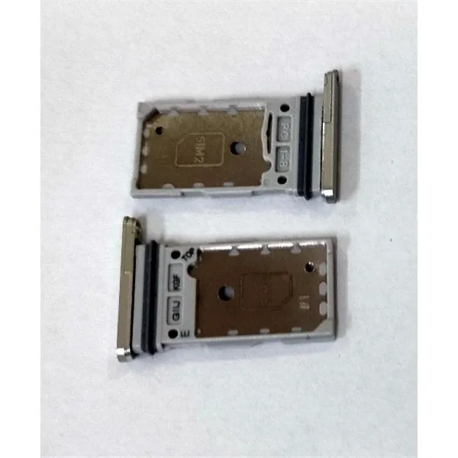 Soporte o bandeja dual sim blanca para Samsung Galaxy S21 FE G990B calidad premium