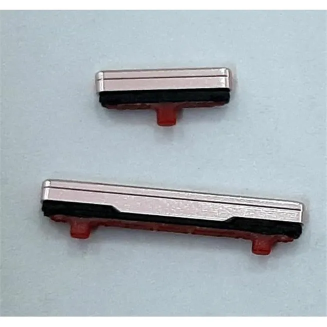 Set 2 botones dorados para Samsung Galaxy S21 5G S21 Plus 5G S21 Ultra 5G calidad premium SM-G991B SM-G991 G991B SM