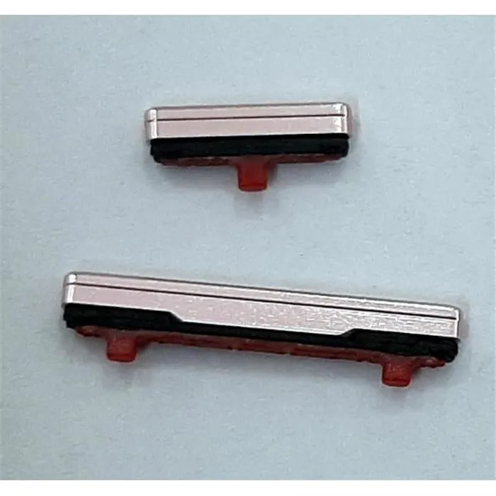 Set 2 botones dorados para Samsung Galaxy S21 5G S21 Plus 5G S21 Ultra 5G calidad premium SM-G991B SM-G991 G991B SM