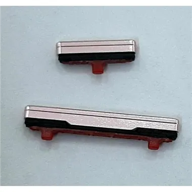 Set 2 botones dorados para Samsung Galaxy S21 5G S21 Plus 5G S21 Ultra 5G calidad premium SM-G991B SM-G991 G991B SM