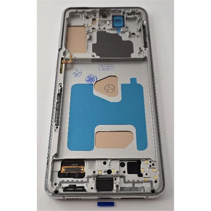 Pantalla lcd para Samsung Galaxy S21 Plus 5G G996 mas tactil negro con marco plata compatible TFT