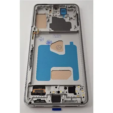 Pantalla lcd para Samsung Galaxy S21 Plus 5G G996 mas tactil negro con marco plata compatible TFT