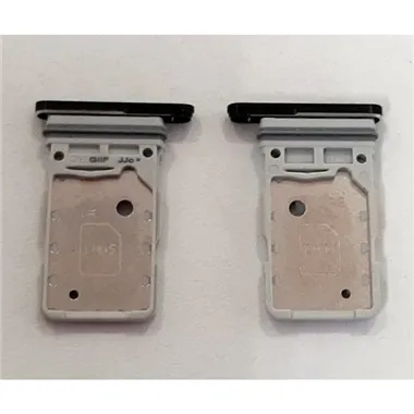 Soporte o bandeja dual sim negra para Samsung Galaxy S21 Plus 5G SM-G996 calidad premium