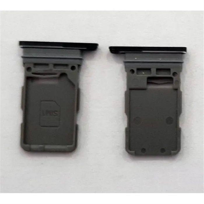 Soporte o bandeja single sim negra para Samsung Galaxy S21 Plus 5G SM-G996 calidad premium