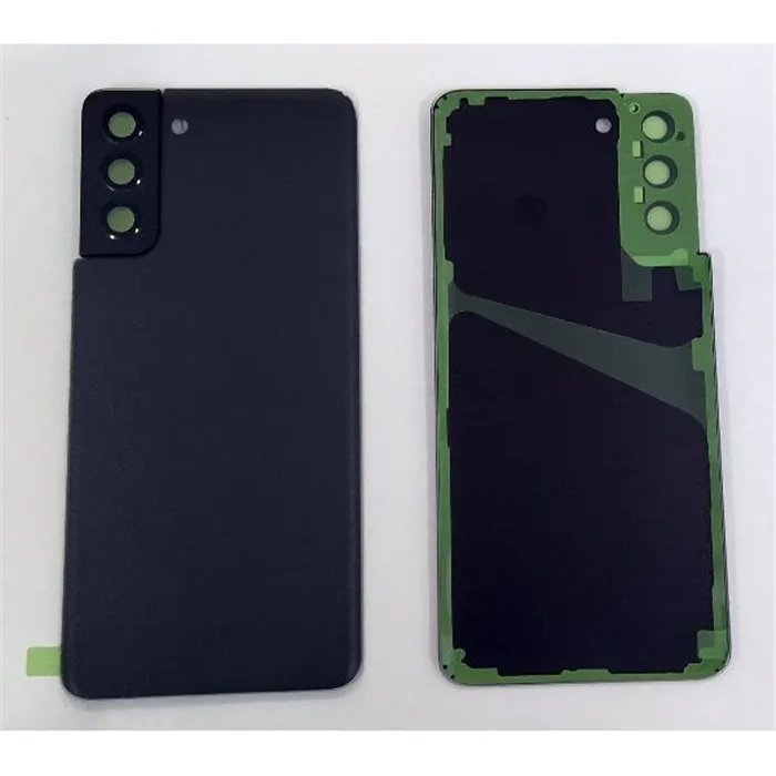 Tapa trasera o tapa bateria negra para Samsung Galaxy S21 Plus 5G SM-G996 mas cubierta camara