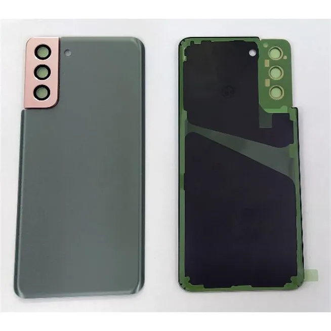 Tapa trasera o tapa bateria gris para Samsung Galaxy S21 Plus 5G SM-G996 mas cubierta camara