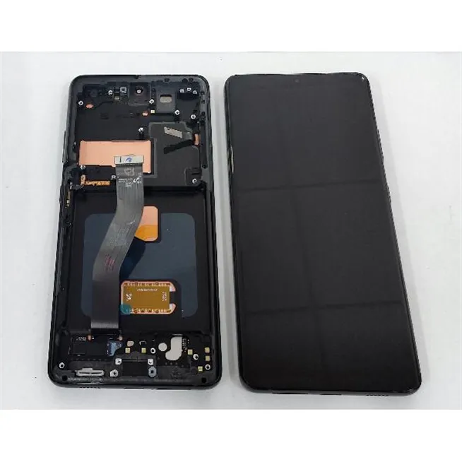 Pantalla lcd para Samsung Galaxy S21 Ultra 5G SM-G998F mas tactil negro mas marco negro calidad premium